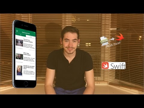 Swift 3 - News Reader (JSON Parsing with Custom UITableViewCells, XCode 8) (Part 2)