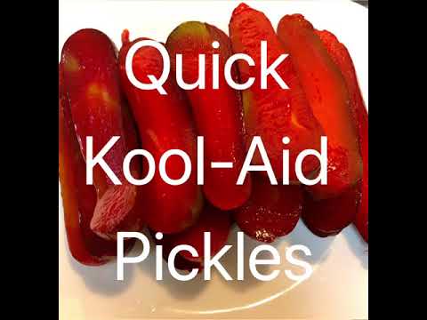 Quick Kool-Aid Pickles