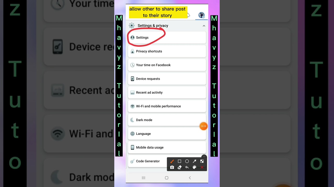 allow other to share your post #short #sharepost  #faceboktipsandtricks #facebookupdate2023