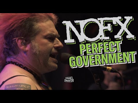 NOFX LIVE - PERFECT GOVERNMENT - PUNK IN DRUBLIC FEST, FRANCE 2019 - 4K - LYRICS