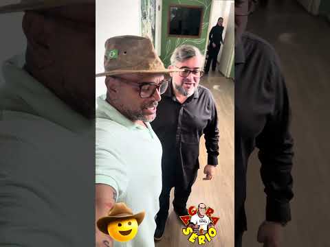 PREFEITO WILHIAN TRETA COM REPÓRTER DO MATO PRÓXIMO AO GABINETE