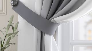 Комплект штор «Мираниас (серый)» — видео о товаре