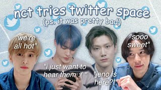 Download lagu nct's twitter space is just them suffering for 25 minutes straight mp3