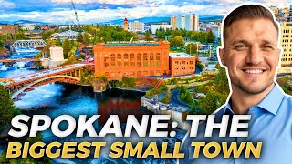 SPOKANE WASHINGTON: The Biggest Small Town you've EVER been too! | Living In Spokane Washington