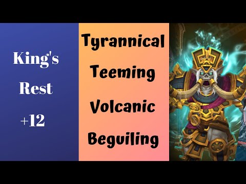 👑Kings Rest +12👑 Shadow Priest PoV👑 Tyrannical - Teeming - Volcanic - Beguiling👑