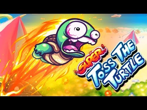 Tiere aus einer Kanone abfeuern - Super Toss The Turtle Gameplay