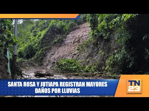 Santa Rosa y Jutiapa registran mayores daños por lluvias
