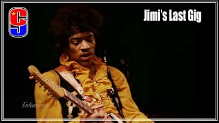 The story of Jimi Hendrix&#39;s chaotic final gig in 1970