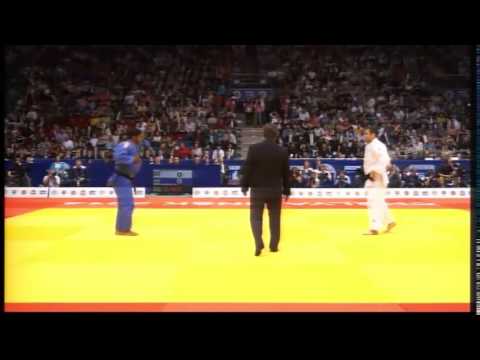 World Judo Championships Chelyabinsk 2014 -90kg DENISOV Kirill (RUS) - ELMONT Guillaume (NED)