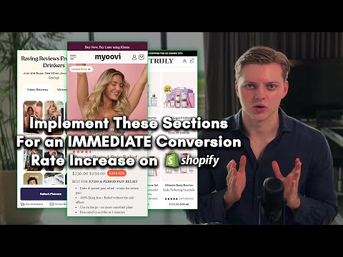 Add These Sections to Increase Your Conversion Rate INSTANTLY [Shopify 2026]