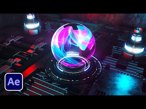 Easy After Effects Tutorial Particles Logo Text Animation Download Free Template