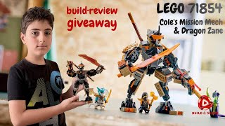 LEGO NINJAGO Mech vs Dragon Battle! 🐉 Set 71854 Build