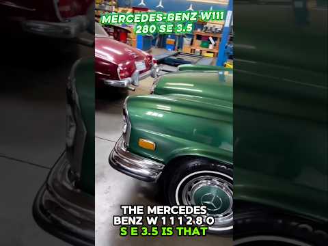 Thumbnail for The Timeless Elegance of the Mercedes-Benz W111 280 SE 3.5: A Classic Reimagined by Mercedes-Benz W111