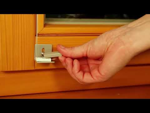 D6 Lysel Home bevestigingsbeugels voor plisségordijnen op het kozijn van houten ramen