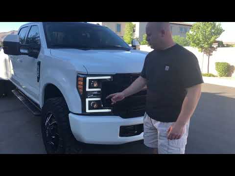 F250 & F350 Anzo LED Switch Back Headlights Review