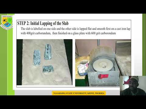 GEM222-OPTICAL MINERALOGY