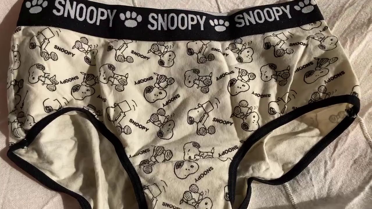 お気に入りスヌーピーの下着｜A Favorite Snoopy's Pantie