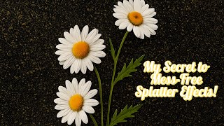 Love Splatter? Hate the Mess? Try THIS! @lisahortoncrafts