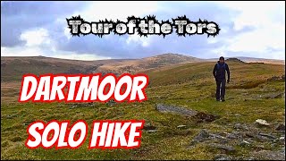 SOLO HIKING In Dartmoor National Park | A Tour of the Tors