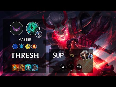 Thresh Support vs Sett - EUW Master Patch 12.5
