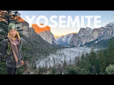Solo Trip to Yosemite National Park in Winter