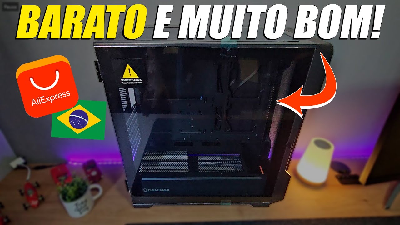 UPGRADE your SETUP with a GOOD AND CHEAP CASE from ALIEXPRESS - Gamemax Tower ATX Siege BK