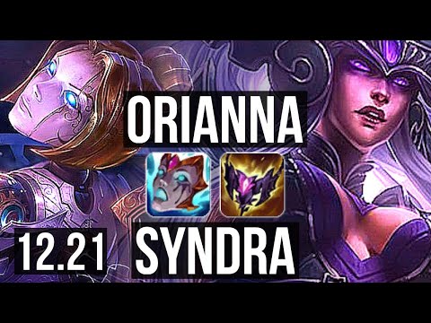 ORI vs SYNDRA (MID) | 2.0M mastery, 1400+ games, 3/2/12 | KR Diamond | 12.21