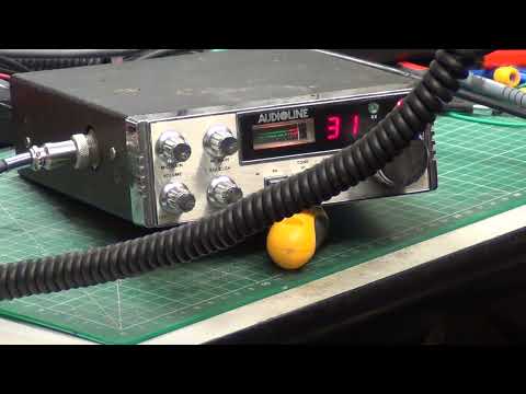 Audioline 341 CB27/81 UK FM CB radio - On The Air test