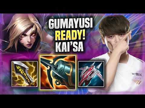 GUMAYUSI IS READY FOR KAI'SA IN KR SOLOQ! - T1 Gumayusi Plays Kai'sa ADC vs Jhin!