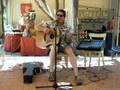 Tommy Elskes Playing "Its Just A Shot Away" at the Tijeras Arts Market