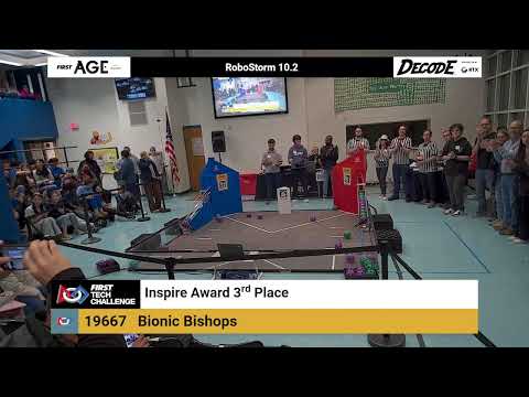 MA FIRST Tech Challenge - RoboStorm 10.2 Qualifier - DECODE Presented by RTX