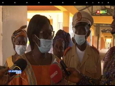 Olga Sankara rencontre les bénéficiaires des projets de UNFPA Guinée à Nzérékoré