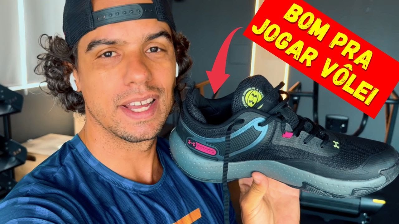 TENIS BOM PRA JOGAR VÔLEI? REVIEW UNDER ARMOUR DAGGER #volei #voleibol #VOLEIDEQUADRA