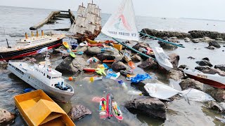Menemukan mainan kapal terbesar di dunia, kapal laut, kapal pesiar, kapal selam, perahu layar, boat