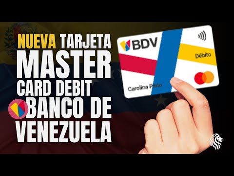 Master Card Debit Banco de Venezuela BDV 🇻🇪 | ¿Como solicitar? ¿Para que sirve?