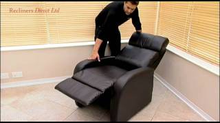 Operating A Manual Push Arm Recliner Chair