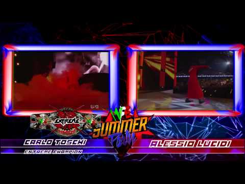 KickOff - Carlo Toschi vs Alessio Lucidi - Extreme Rules Match for the WFE Extreme Championship