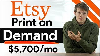 Etsy Print On Demand Tutorial - How To Start In 7 Steps