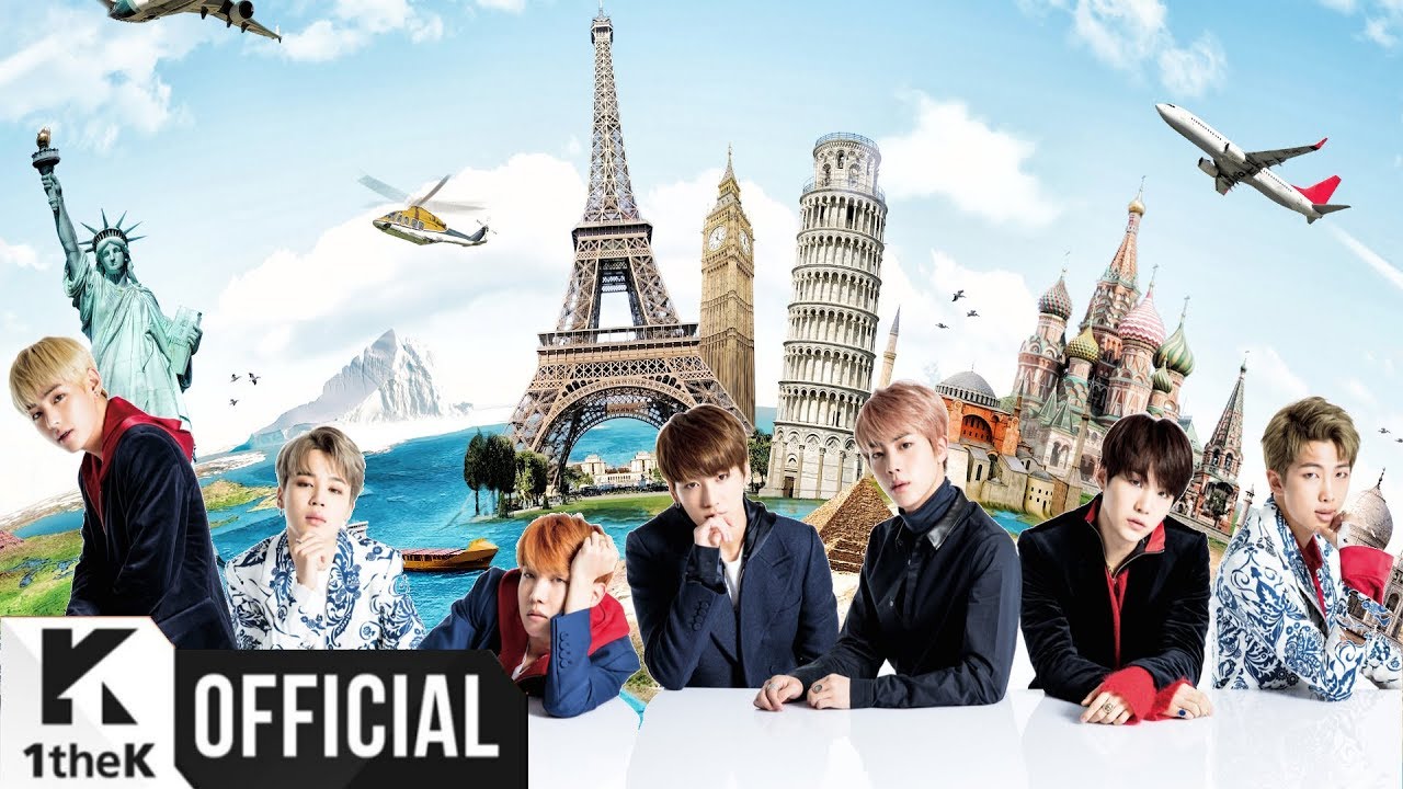 'Boy with Love' In Every country of the world - BTS  '작은 것들을 위한 시 feat. Halsey'