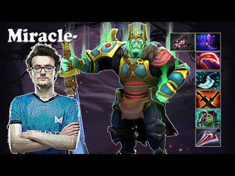 Miracle - Wraith King Safelane with MinD ContRoL Clockwerk vs SumaiL Mars | Dota 2 7.31d Gameplay
