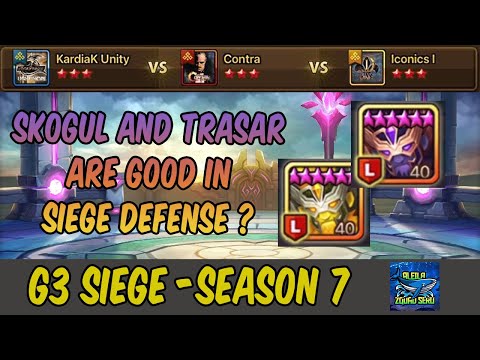 G3 SIEGE (EU SEASON 7) : Kardiak Unity vs Contra vs Iconics I