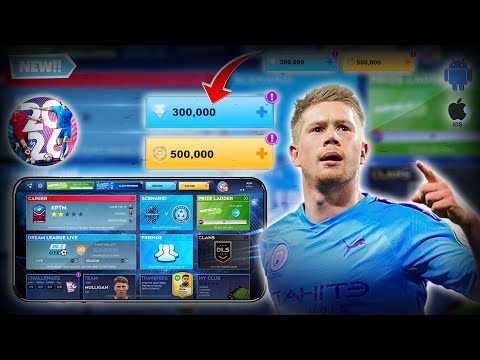 DLS 26 Hack/Mod apk - How to Get Unlimited Diamonds & Coins in Dream League Soccer 2026 iOS Android