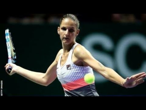 Garbine Muguruza vs Karolina Pliskova WTA Finals 2017