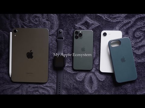 my apple ecosystem | why i use 2 iPhones!