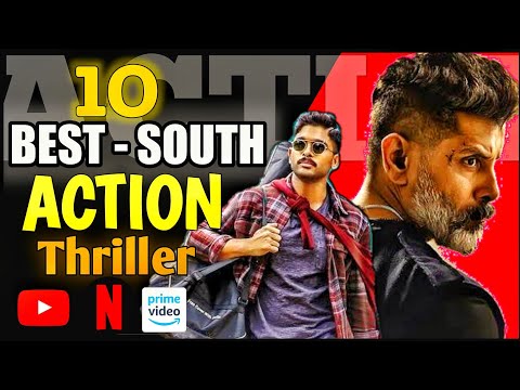 Top 10 South Indian ACTION THRILLER Hindi Dubbed Movies On YouTube, Netflix || with LINKS