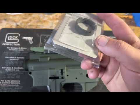 Quick update on the 50 shades of green geissele build. New parts came in!
