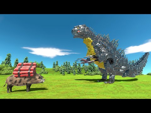 NEW Explosive Wild Boar vs Every Creation - Animal Revolt Battle Simulator Gameplay Part. 2
