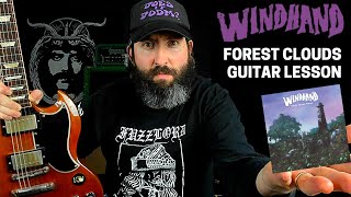 Windhand Forest Clouds Guitar Lesson &amp; TAB - C Standard Tuning