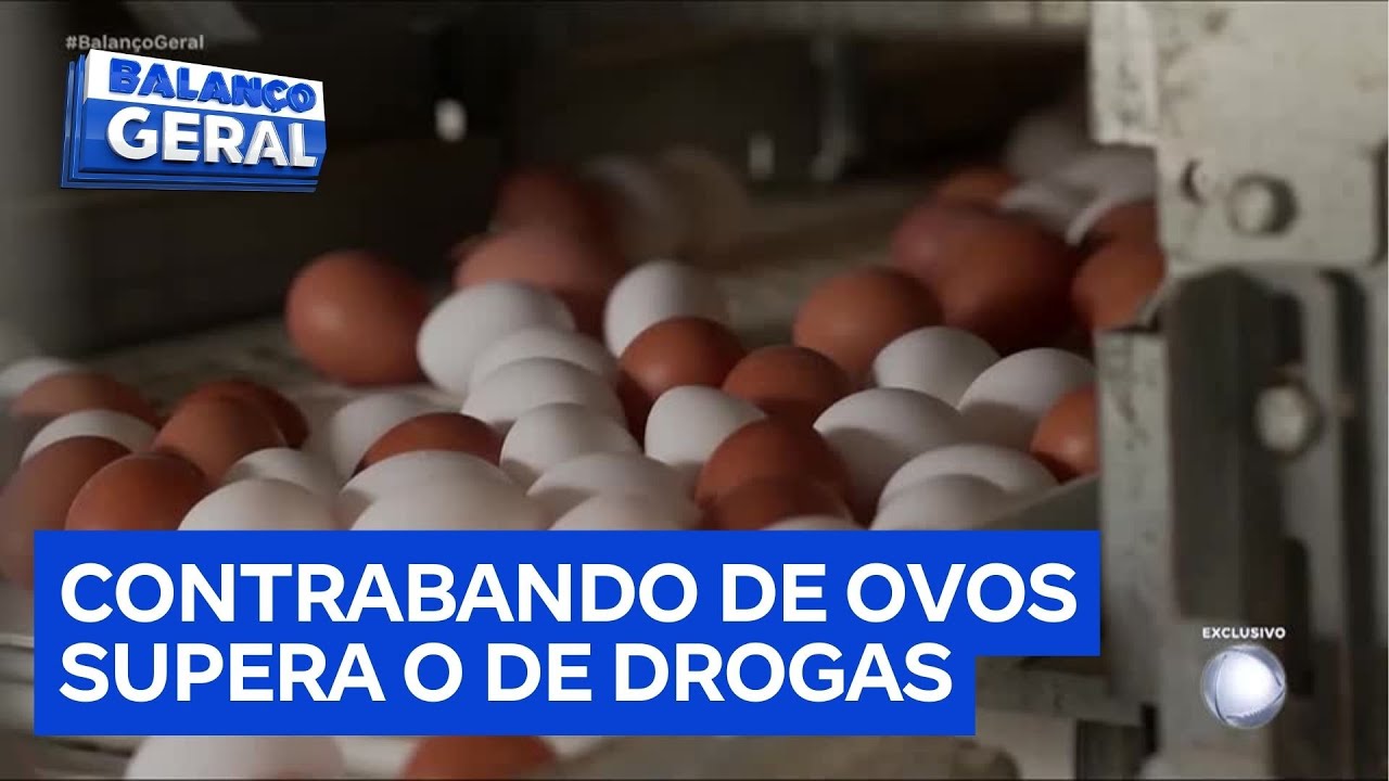 Contrabando de ovos supera o de drogas na fronteira do México com os Estados Unidos