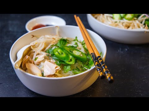 How to Make CHICKEN PHO // Easy Pho Ga Recipe | Vietnamese Chicken Noodle Soup From Scratch